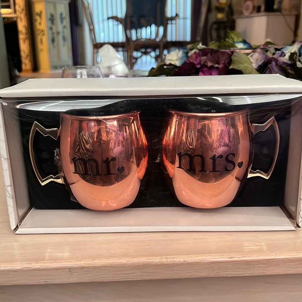 Cooper finish Moscow mule 20oz cups